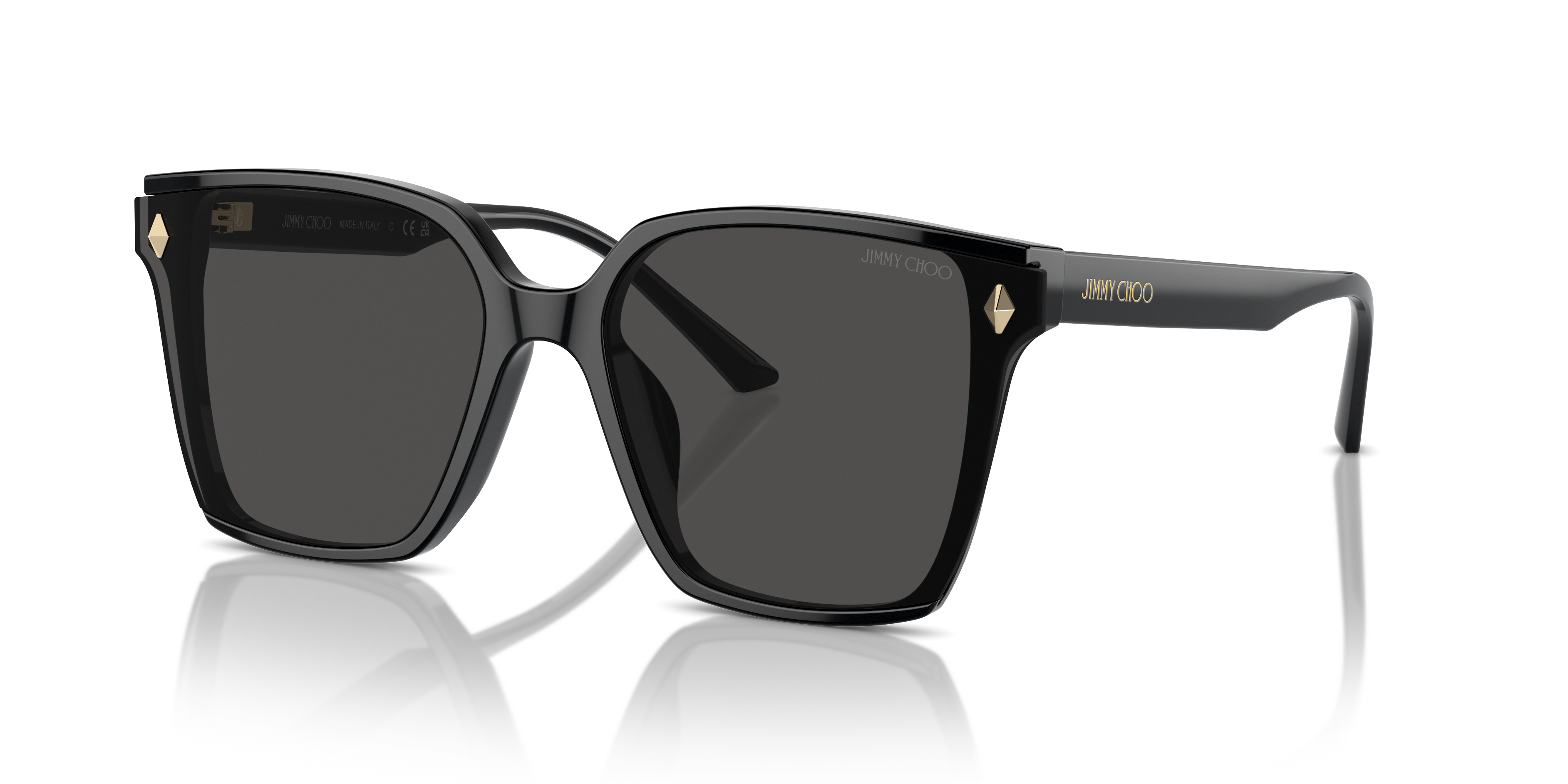Jimmy Choo JC5016D S (61 - 17) with Grey lenses and Black frame