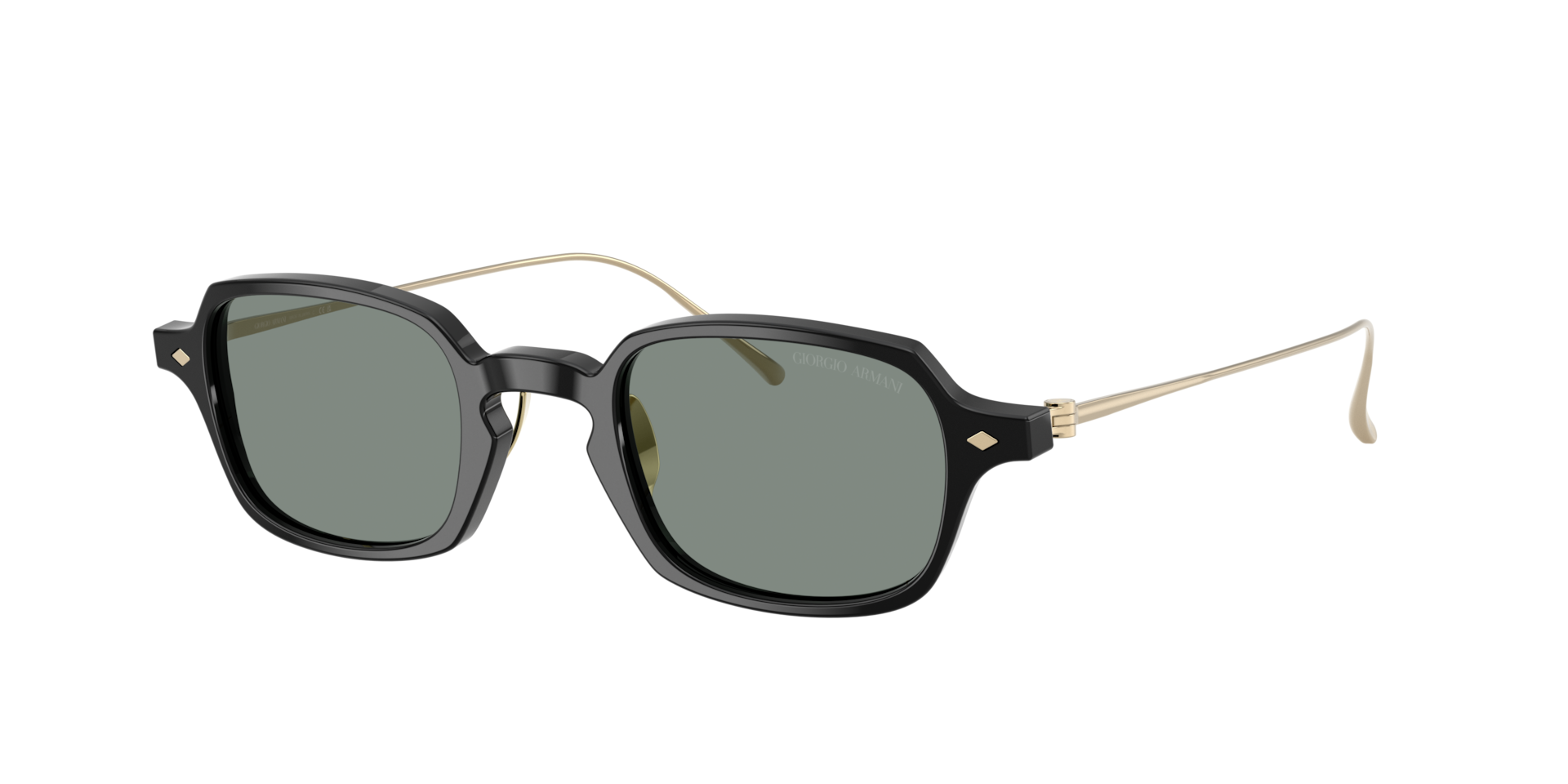 Giorgio Armani Mann Sunglass AR8227T - Rahmenfarbe: Schwarz, Linsenfarbe: Grau