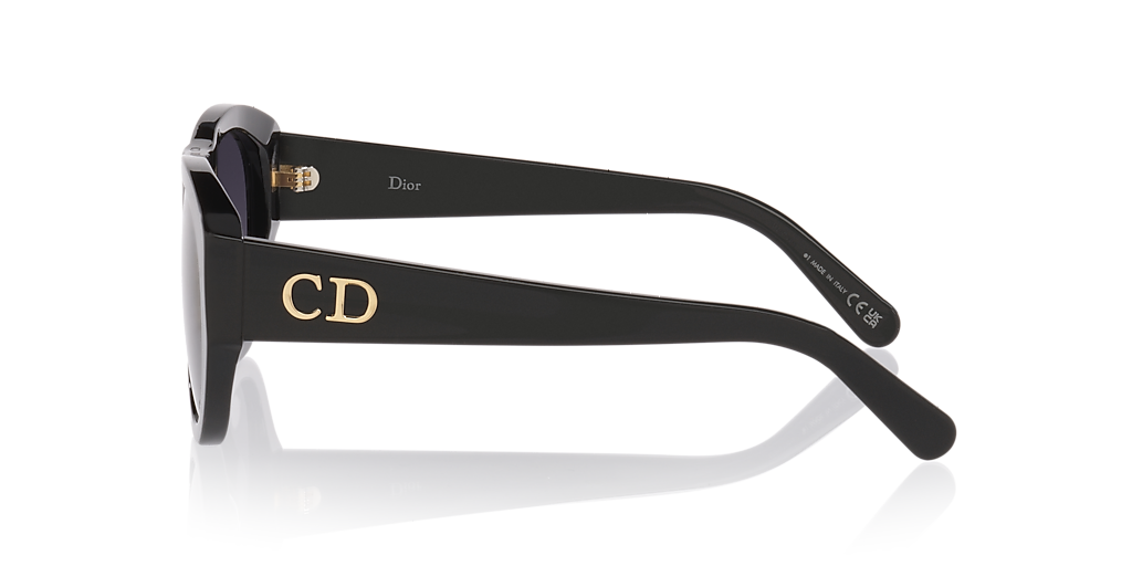 DIOR DIORGLOW A1I S (55 - 16) with Grey lenses and Black frame