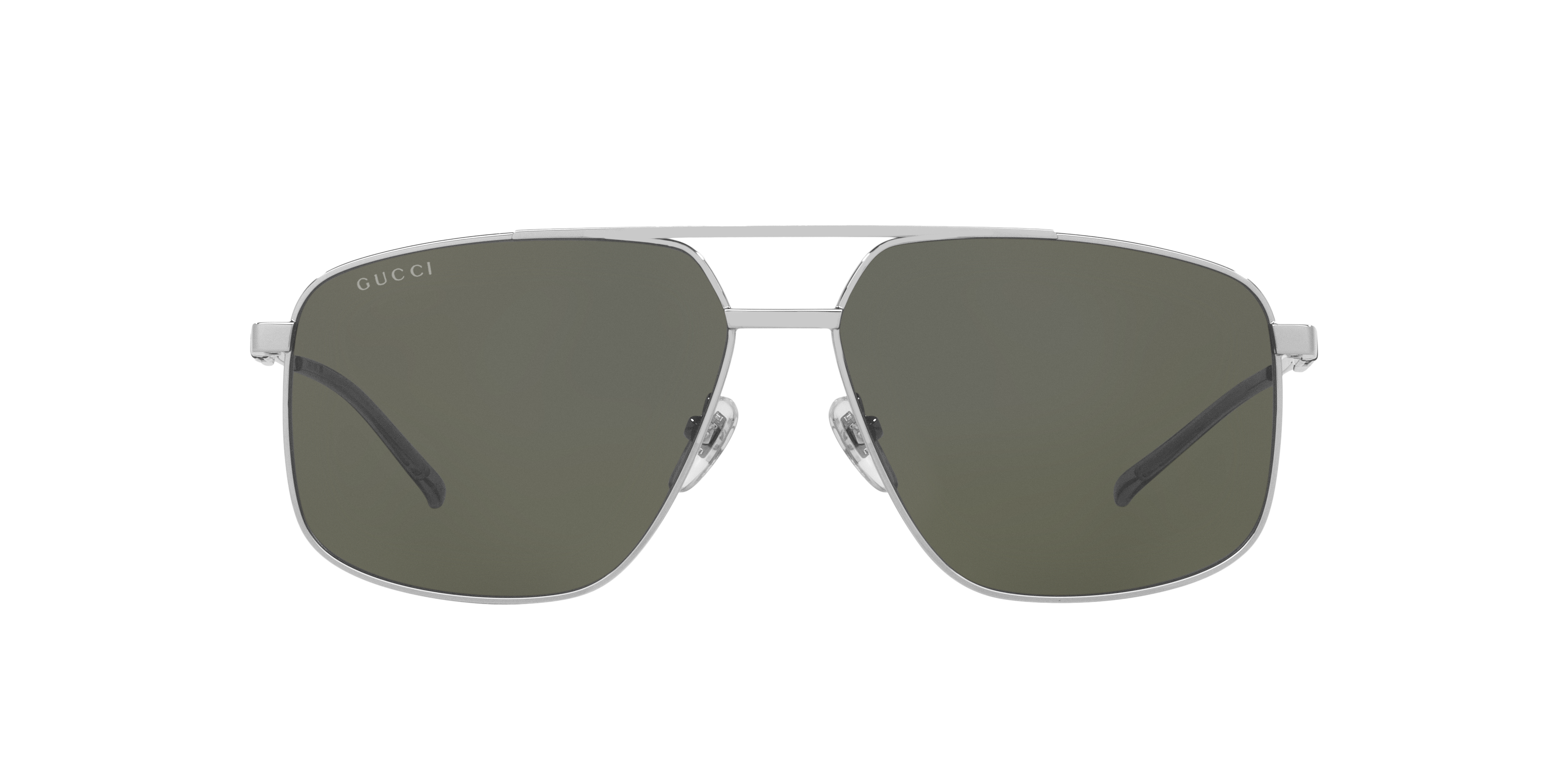 Gucci GG1676S XL (60 - 14) with Grey lenses and Silver frame