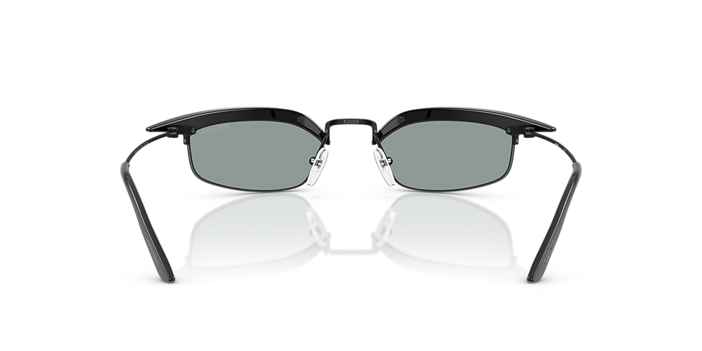 Prada PR B50S XS (52 - 19) with Grey lenses and Black frame