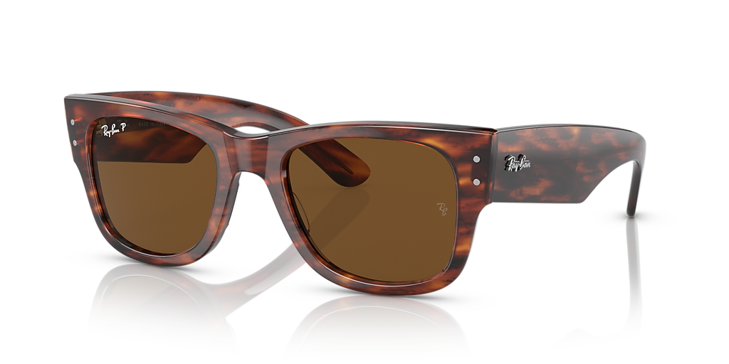 Ray-Ban Mega Wayfarer L (52 - 21) with Brown lenses and Brown