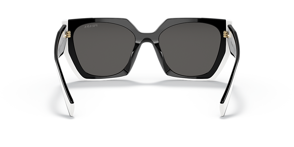 Prada PR 15WS M (54 - 19) with Grey lenses and Black frame
