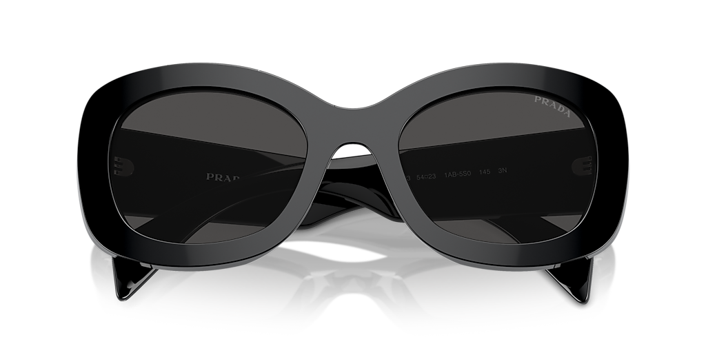 Prada PR A13S L (54 - 23) with Grey lenses and Black frame