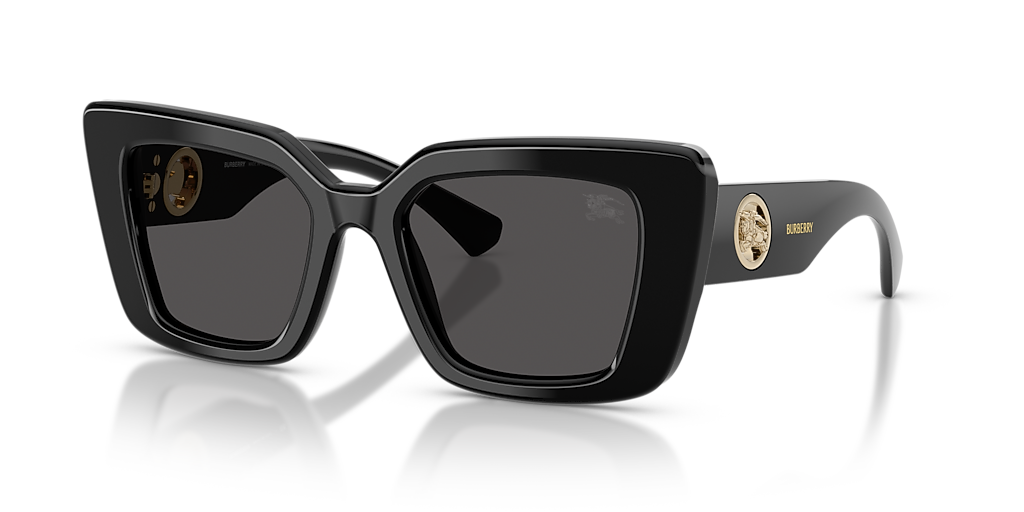 Burberry BE4476 S (51 - 20) with Grey lenses and Black frame