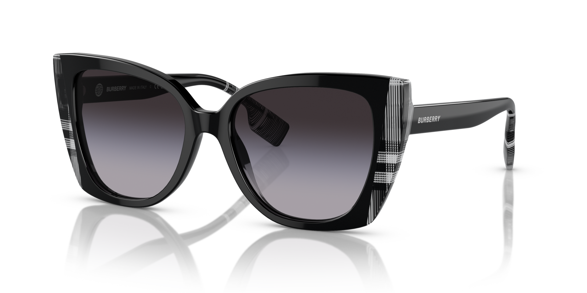 Burberry Meryl M (54 - 17) with Grey lenses and Black frame