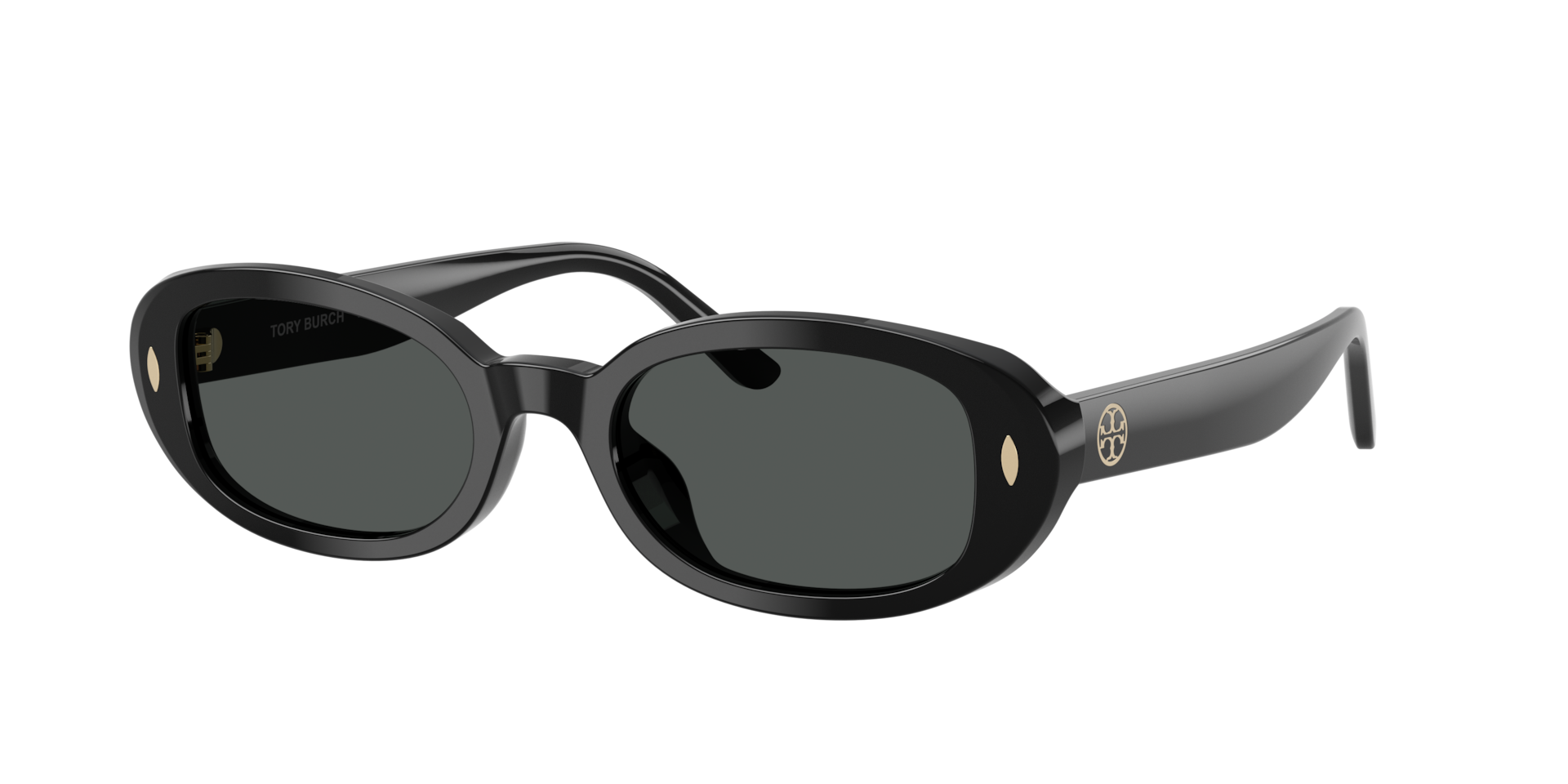 Tory Burch Woman Sunglass TY7241D -  Frame color: Black, Lens color: Dark Grey