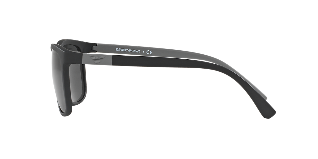 Emporio Armani EA4079 XL (57 - 18) with Grey lenses and Black