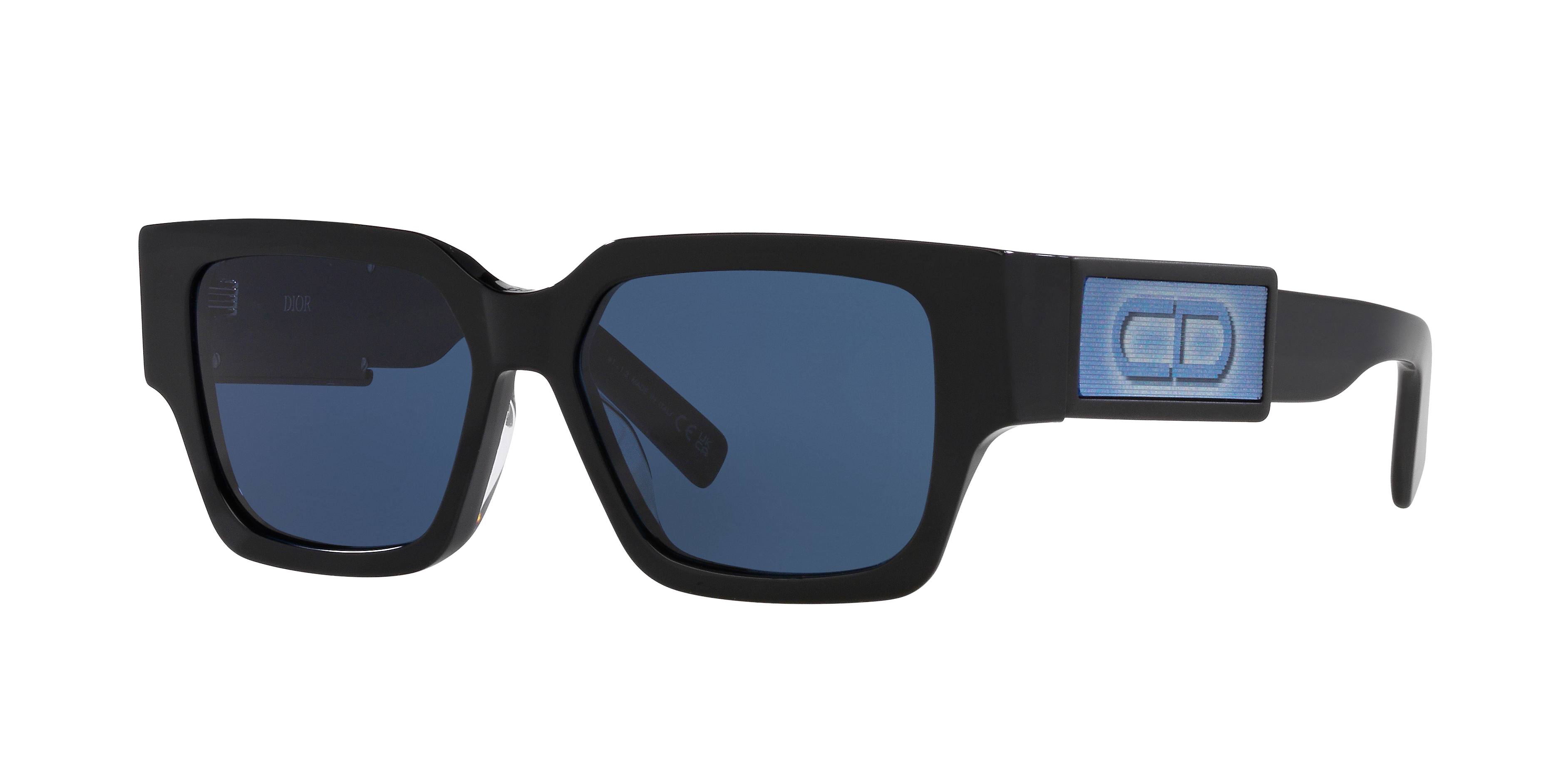 DIOR CDsu XXS (55 - 15) with Blue lenses and Black frame
