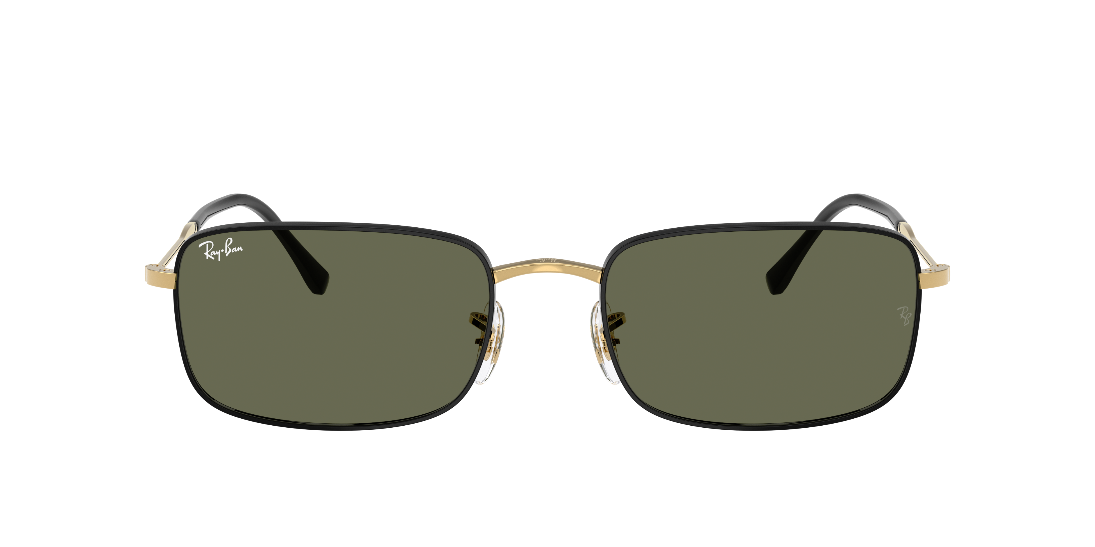 その他 Ray's Ray-Ban RB3746 XXL (59 - 20) with Green lenses and Black frame