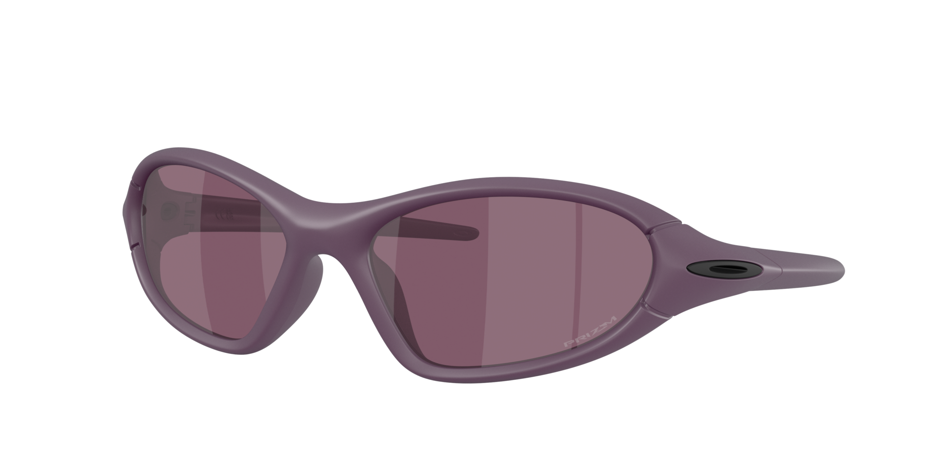 Oakley Unisex Sunglass Portal Jacket Frame color Matte Aubergine Lens color Prizm Road Black