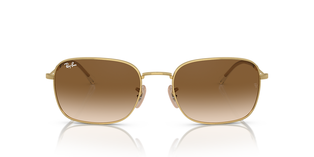 Ray-Ban RB3706 XL (57 - 20) with Brown lenses and Gold frame