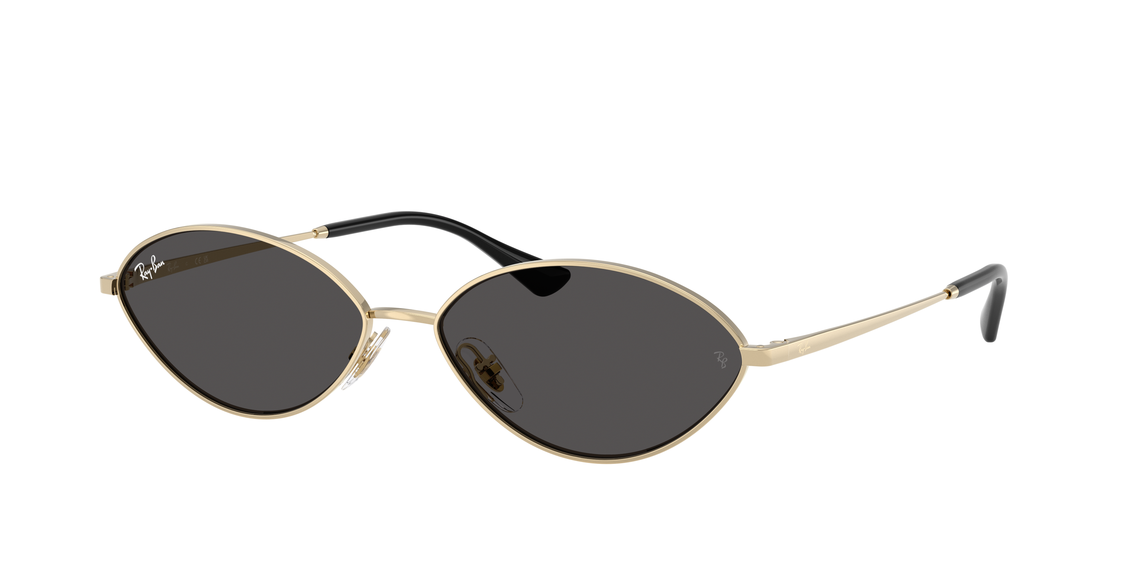 Ray-Ban Kai Bio-Based L (56 - 15) with Grey lenses and Gold frame