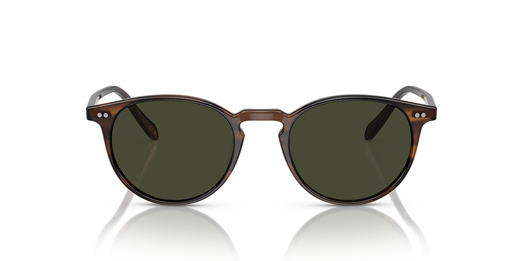 Oliver Peoples OV5004SU Riley Sun S (49 - 20) with Green lenses