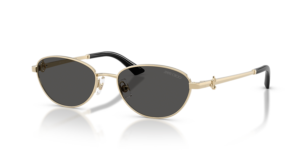 Jimmy Choo JC4032BD M (53 - 17) with Grey lenses and Gold frame
