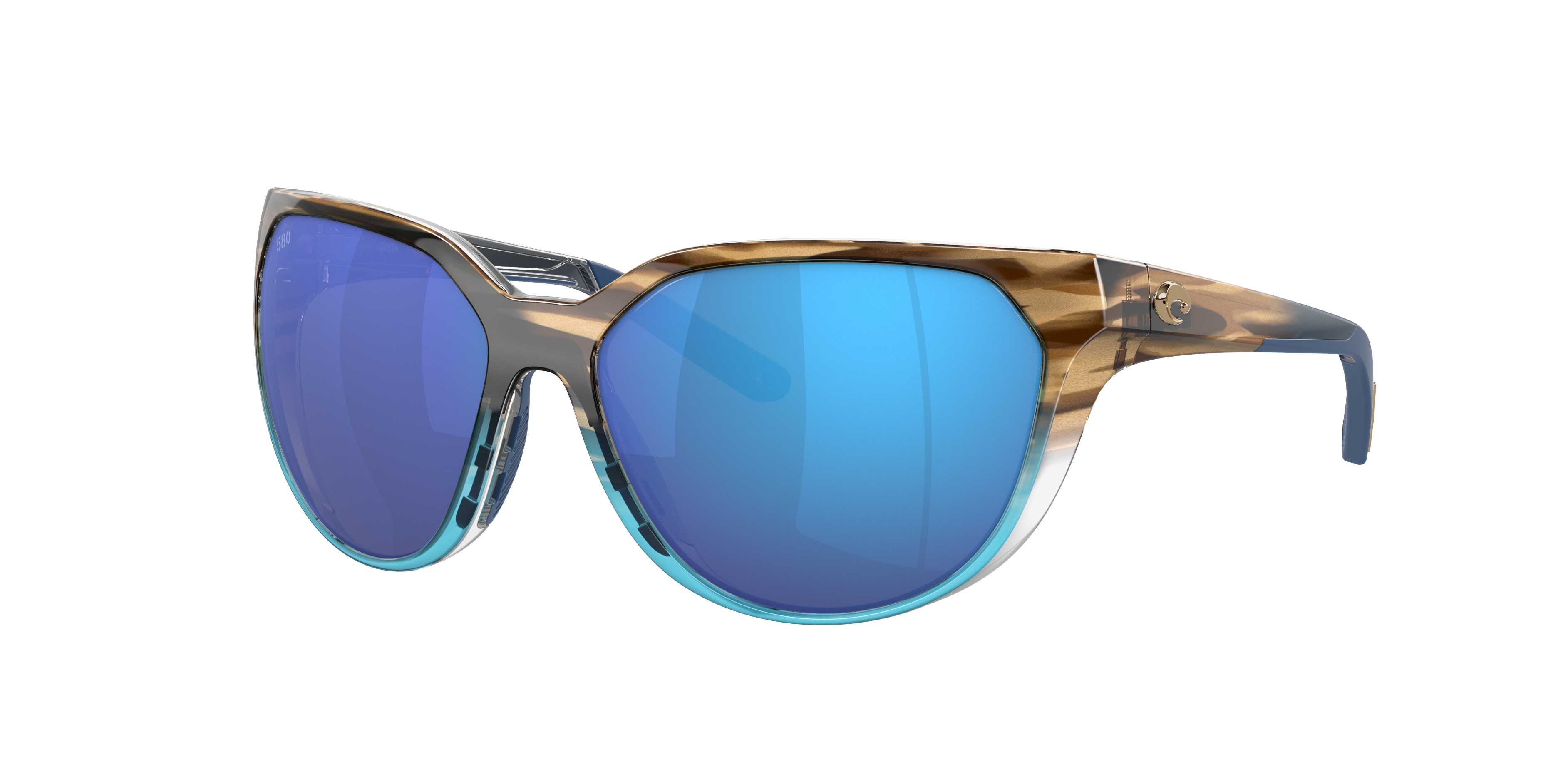Costa Woman Sunglass Mayfly -  Frame color: Wahoo, Lens color: Blue Mirror