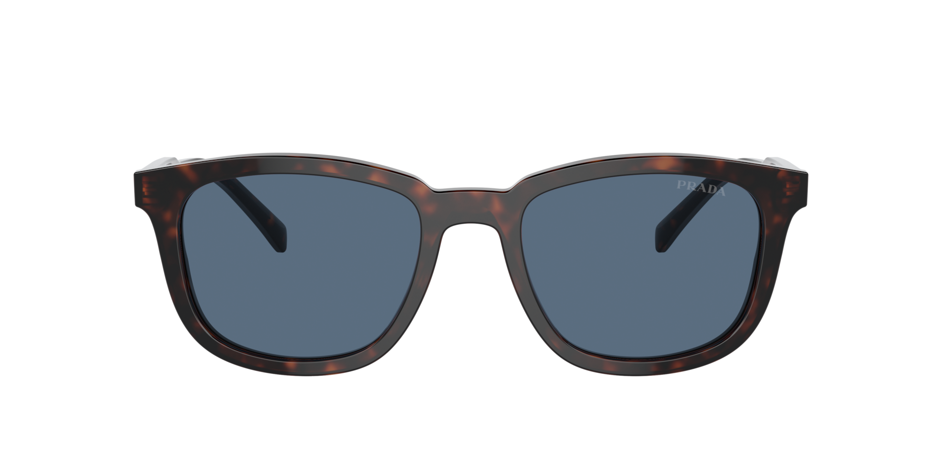 Prada PR A21S M (53 - 20) with Blue lenses and Tortoise frame