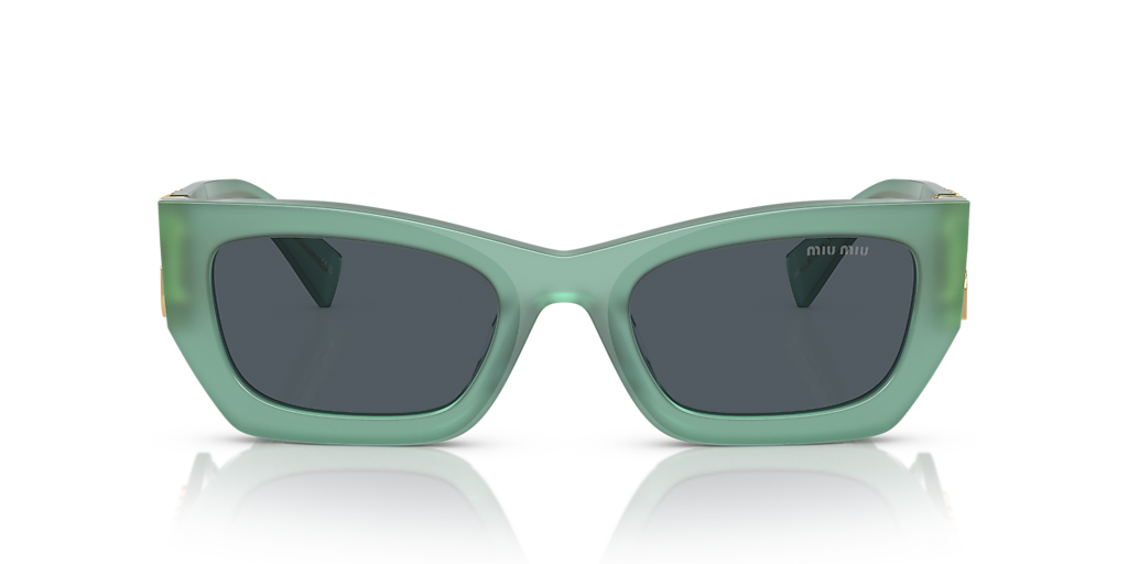 Miu Miu MU 09WS XL (53 - 22) with Grey lenses and Green frame