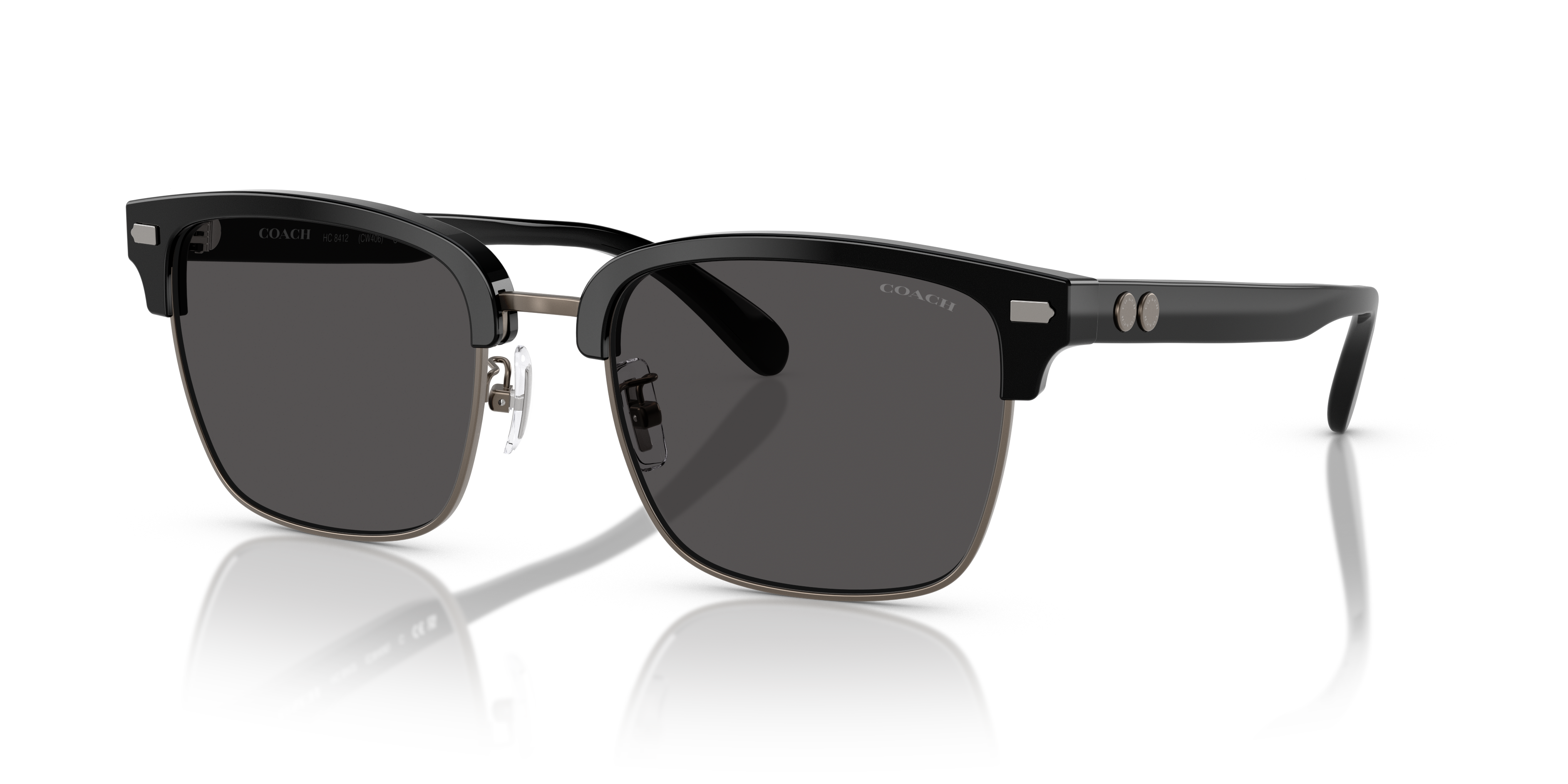 Coach CW406 XL (56 - 20) with Grey lenses and Grey frame