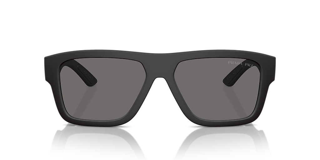 Prada Linea Rossa PS 04ZS XXL (56 - 16) com Lentes Cinza e Armação