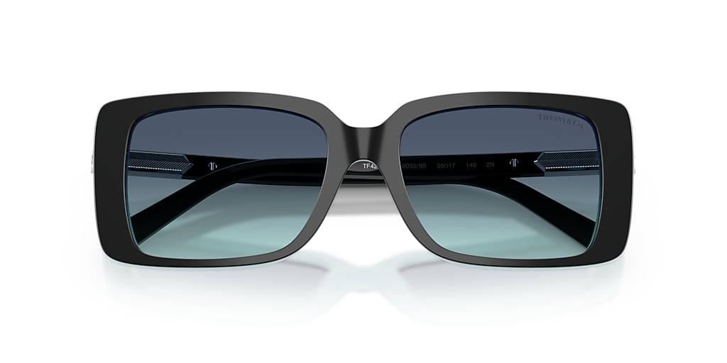 Tiffany & Co. TF4249F XL (55 - 17) with Blue lenses and Black