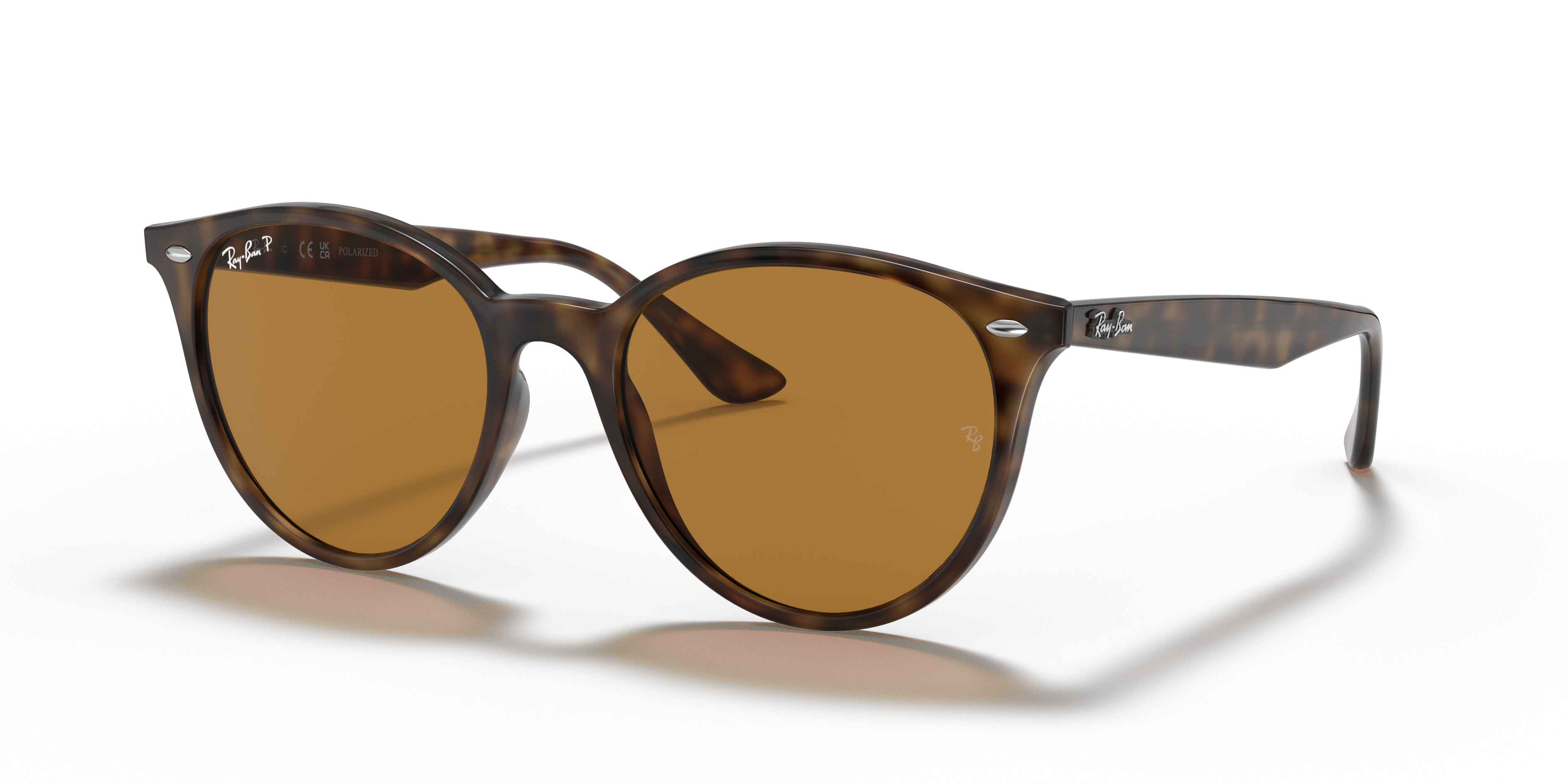 Ray-Ban RB4305 M (53 - 19) with Brown lenses and Tortoise frame