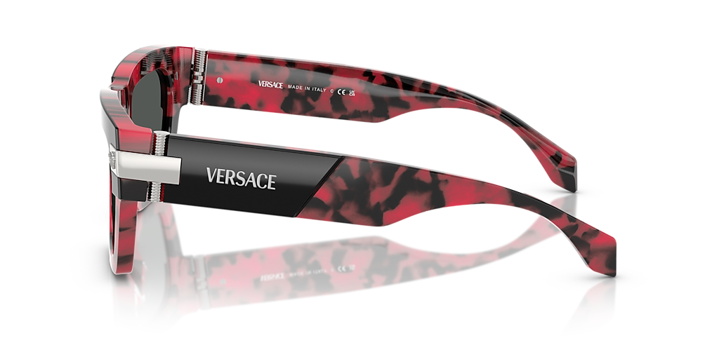 Versace VE4464 XXL (52 - 20) with Grey lenses and Black frame