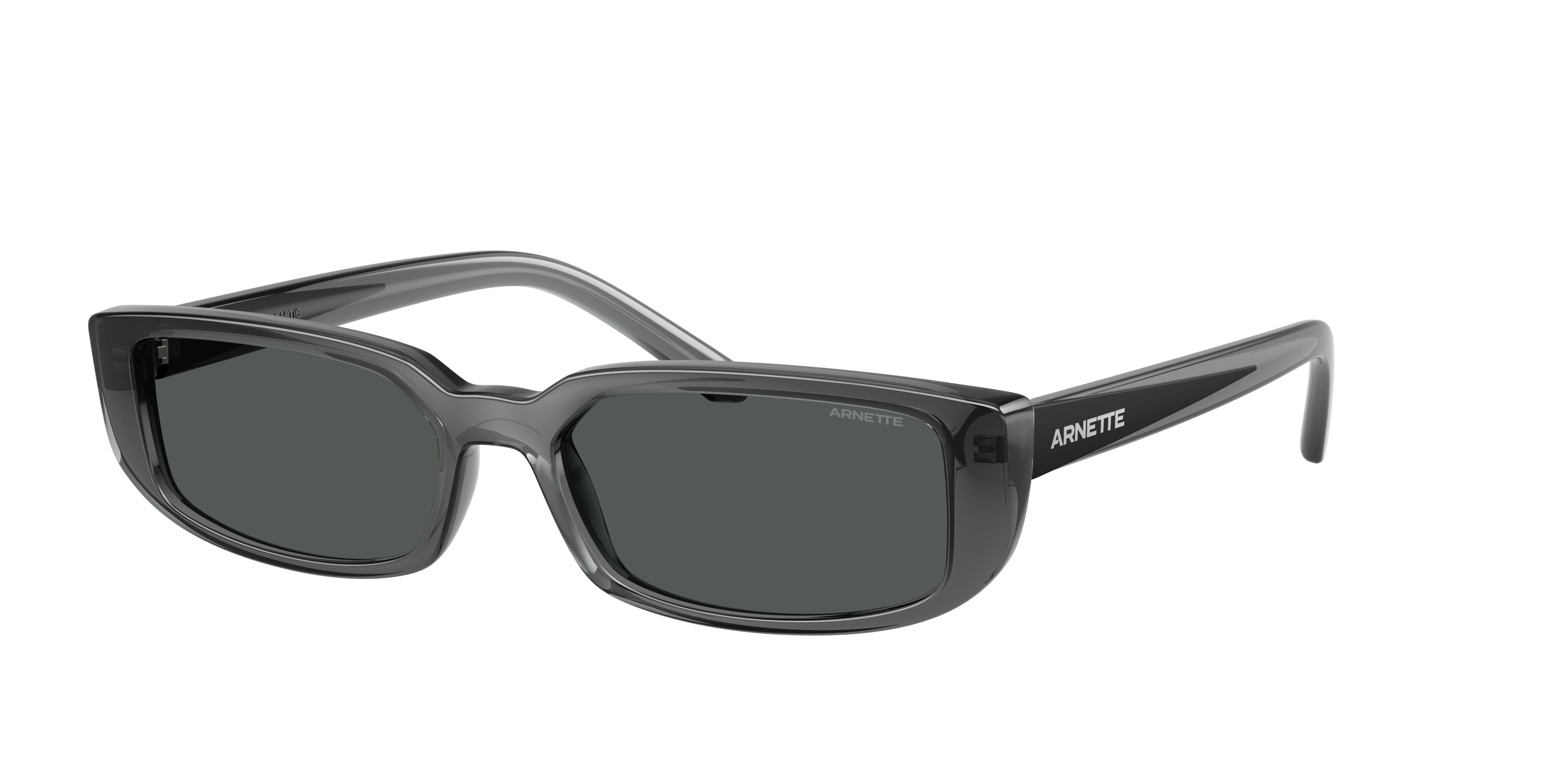 Arnette Man Sunglass AN4348 Jet -  Frame color: Transparent Grey, Lens color: Dark Grey