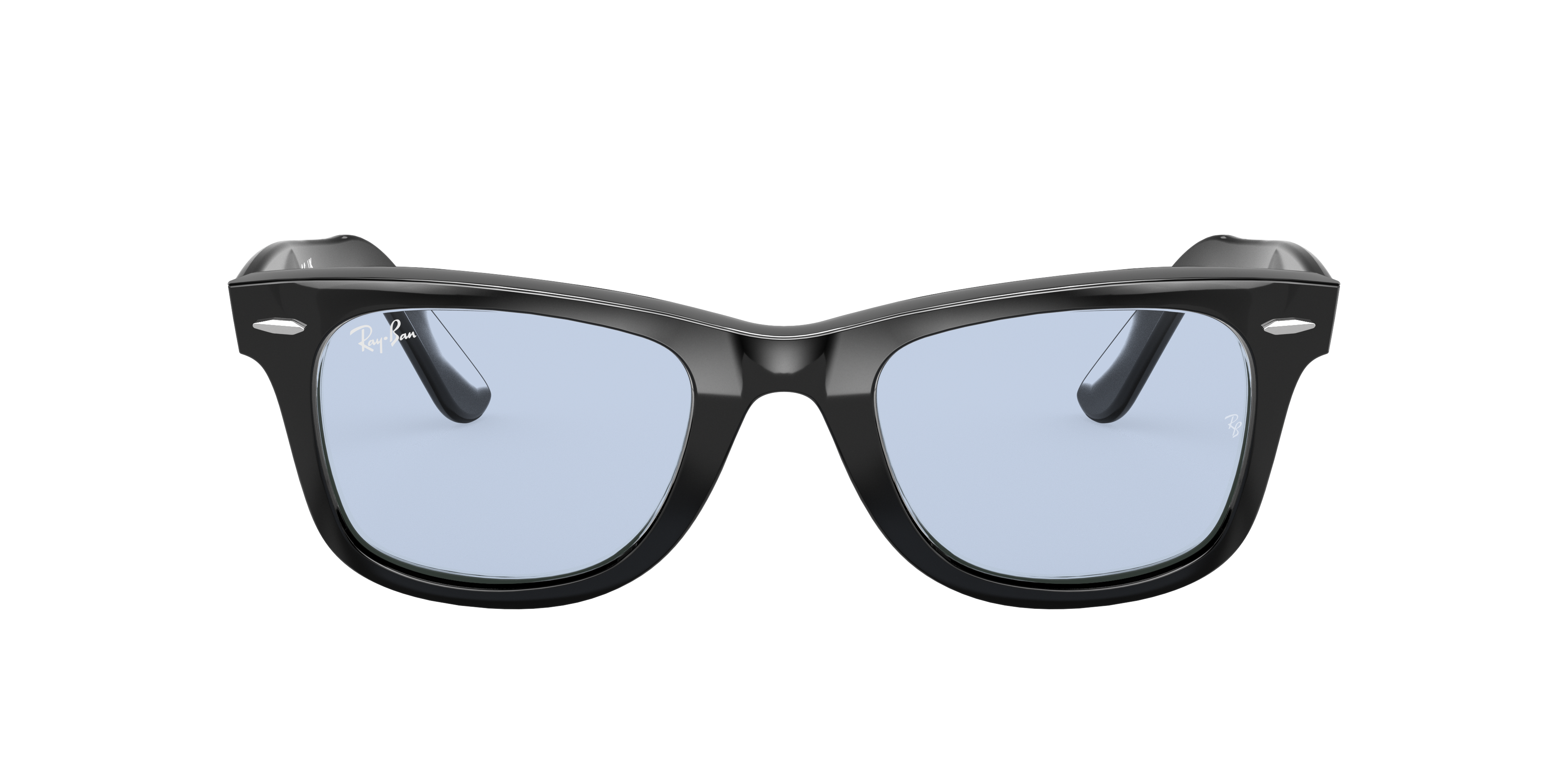 Ray-Ban Original Wayfarer Classic L (52 - 22) with Blue lenses and