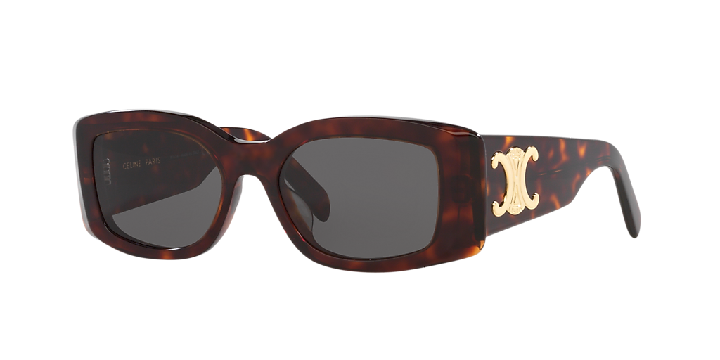 Celine Triomphe CL40282U XS (53 - 18) with Grey lenses and