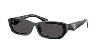 Prada PR 23ZS S (54 - 18) with Brown lenses and Tortoise frame