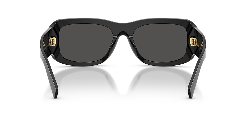 Dolce&Gabbana DG4503 XL (57 - 19) with Grey lenses and Black frame