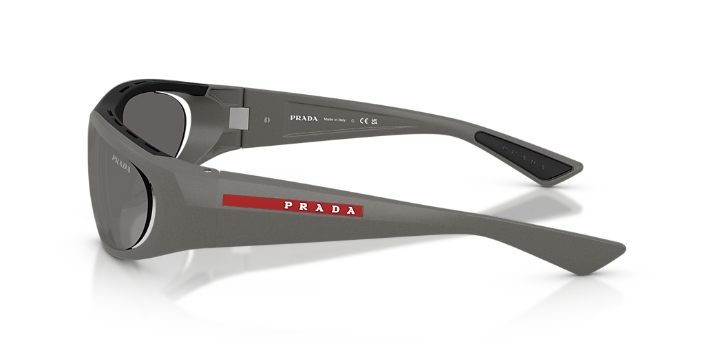 Prada Linea Rossa PS B03S L (57 - 16) with Silver lenses and Grey