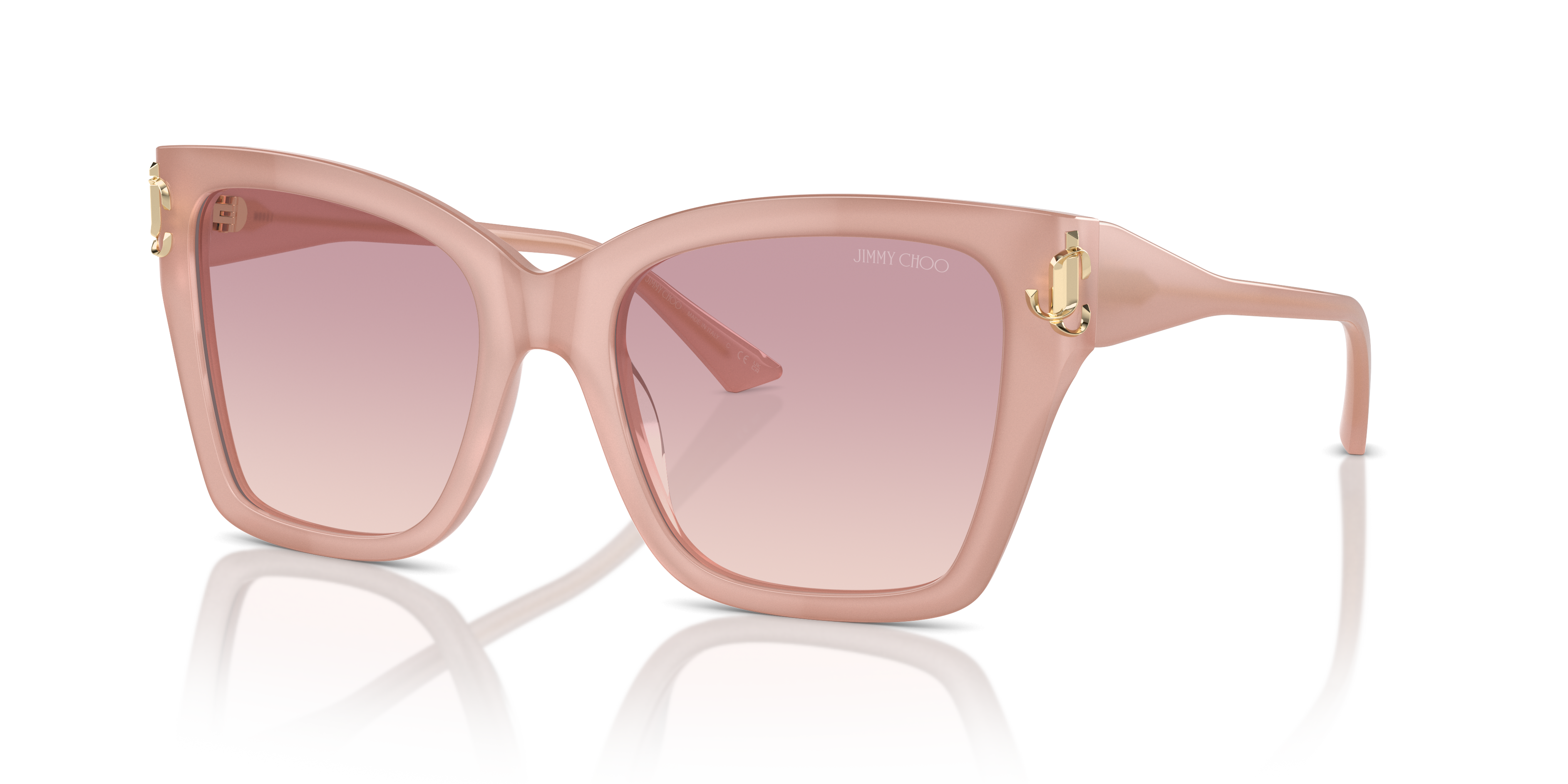Jimmy Choo JC5012 M (54 - 19) with Brown lenses and Pink frame