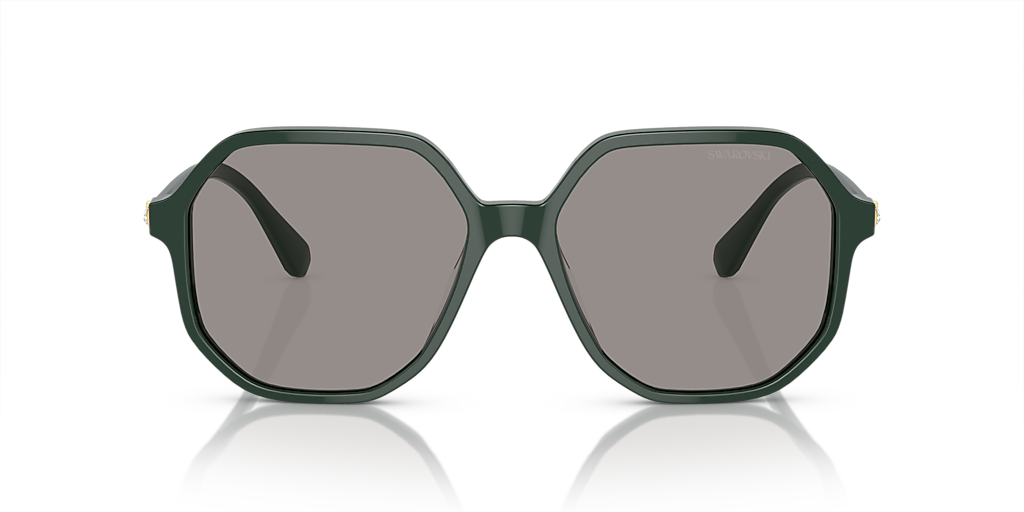 Swarovski SK6003 XL (57 - 16) with Grey lenses and Green frame