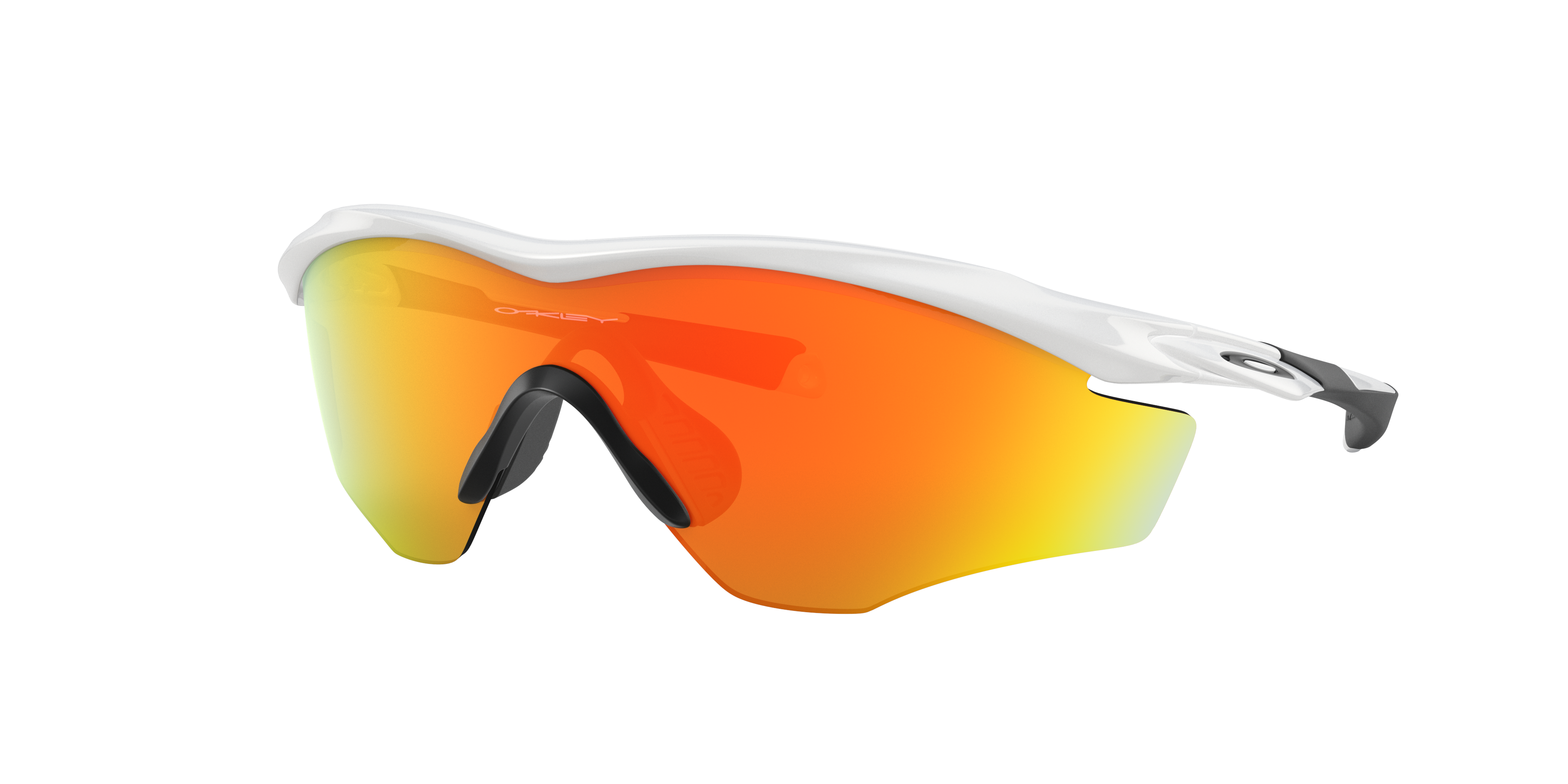 Oakley M2 Frame® XL M (0 - 145) with Orange lenses and White frame