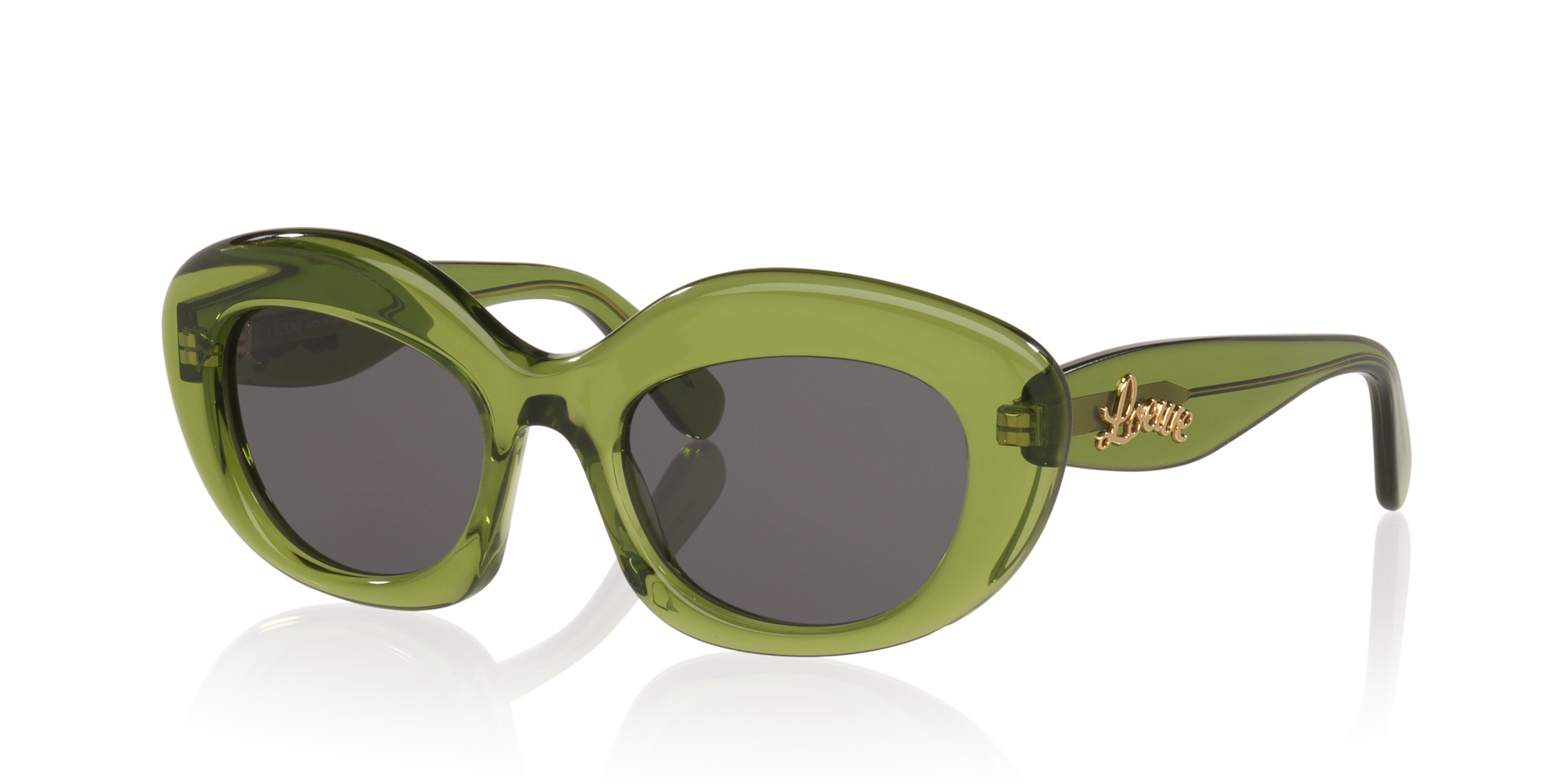 Loewe Curvy LW40153I XS (51 - 20) with Grey lenses and Green frame