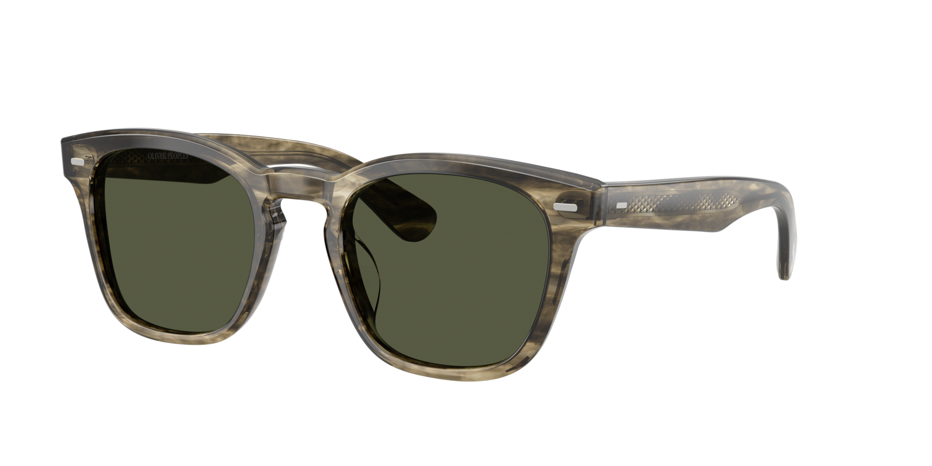 Oliver Peoples Unisex Sunglass Arliss - Rahmenfarbe: Soft Olivgrün Bark, Linsenfarbe: G-15