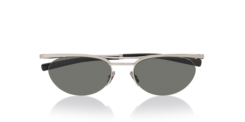 Saint Laurent Sl 862 M (54 - 19) with Grey lenses and Silver frame