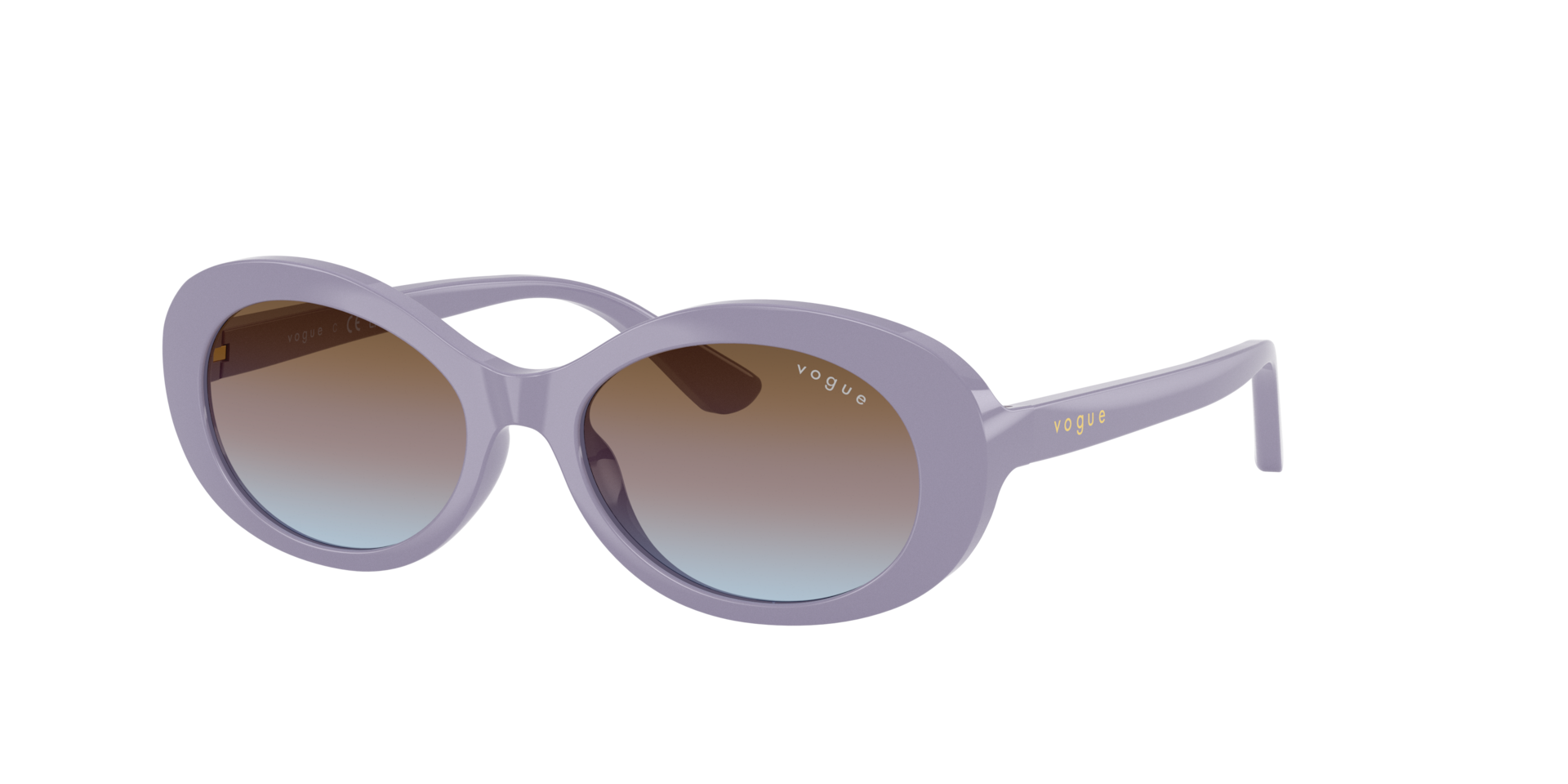 Vogue Eyewear Unisex Sunglass VJ2032 -  Frame color: Full Lilac, Lens color: Azure Gradient Pink Gradient Brown