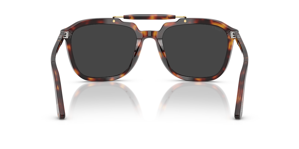 Persol PO0203S - Senna Series XL (57 - 20) with Black lenses and