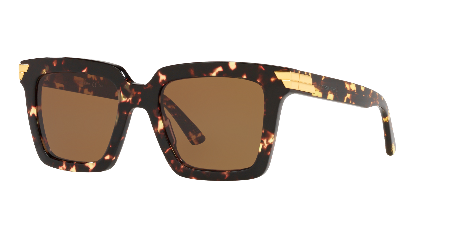 Bottega Veneta Femme Sunglass BV1005S - Couleur du Monture caille Couleur de Lentille Brun 390 €