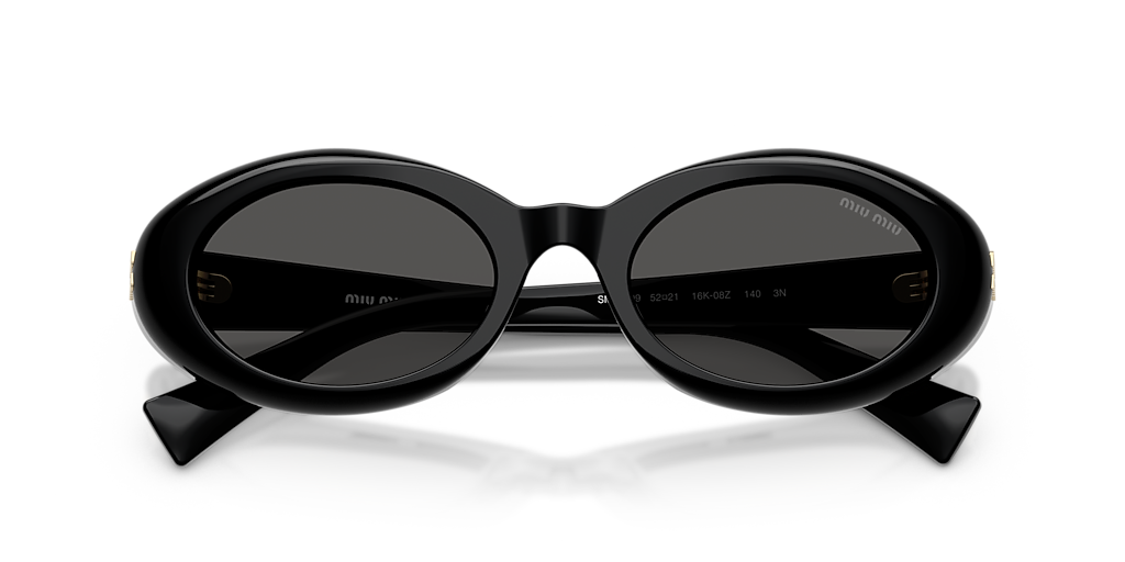 Miu Miu MU B09S S (52 - 21) with Grey lenses and Black frame