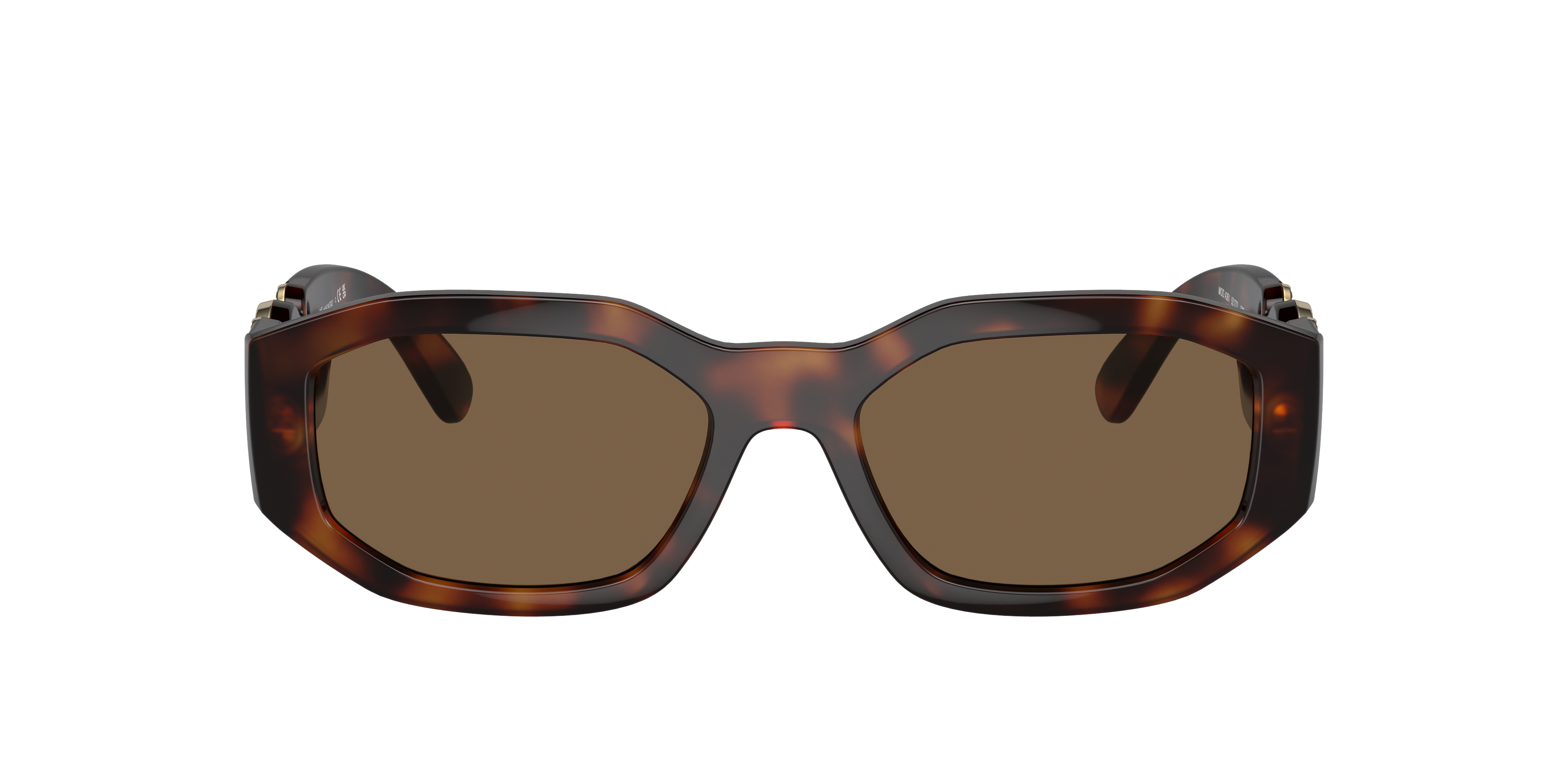 Versace Biggie M (53 - 18) with Brown lenses and Tortoise frame