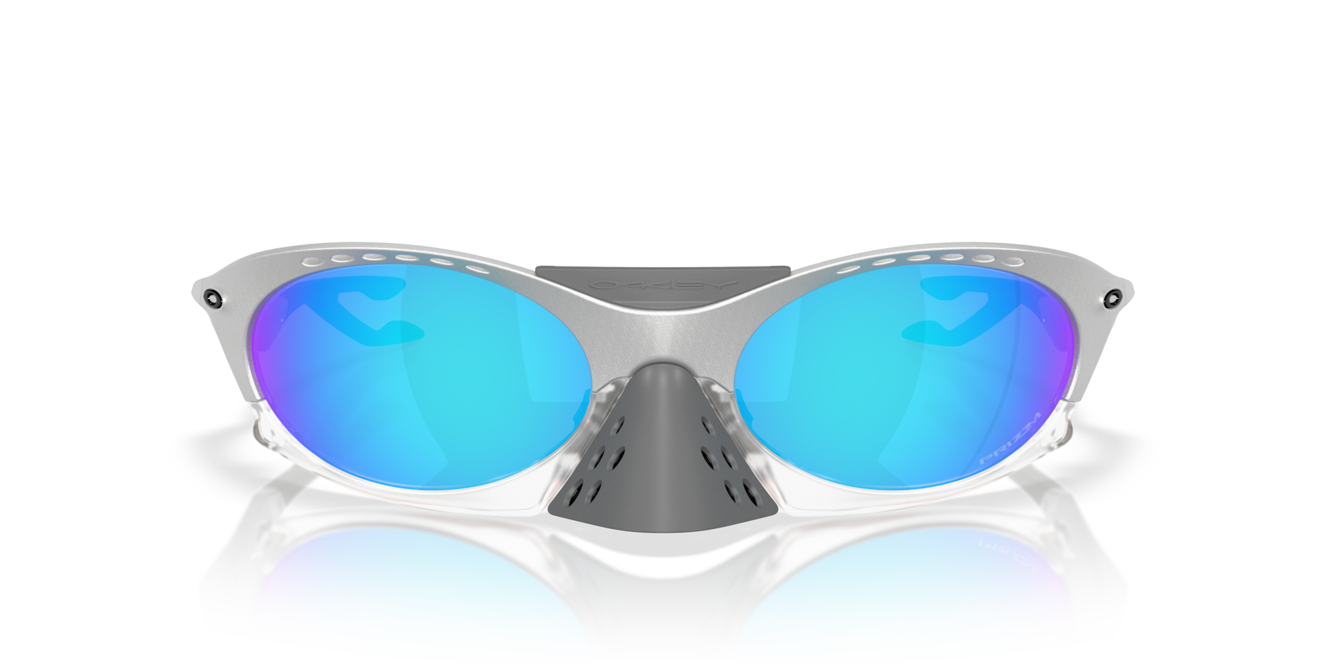 Oakley OO9437 Plantaris L (63 - 19) with Blue lenses and Silver