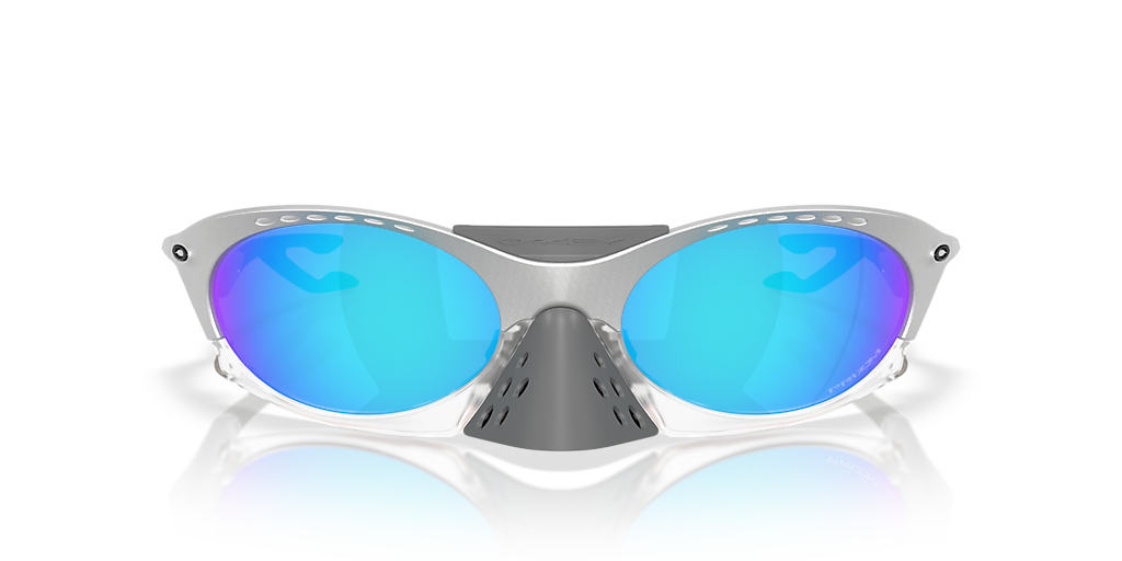 Oakley OO9437 Plantaris L (63 - 19) with Blue lenses and Silver