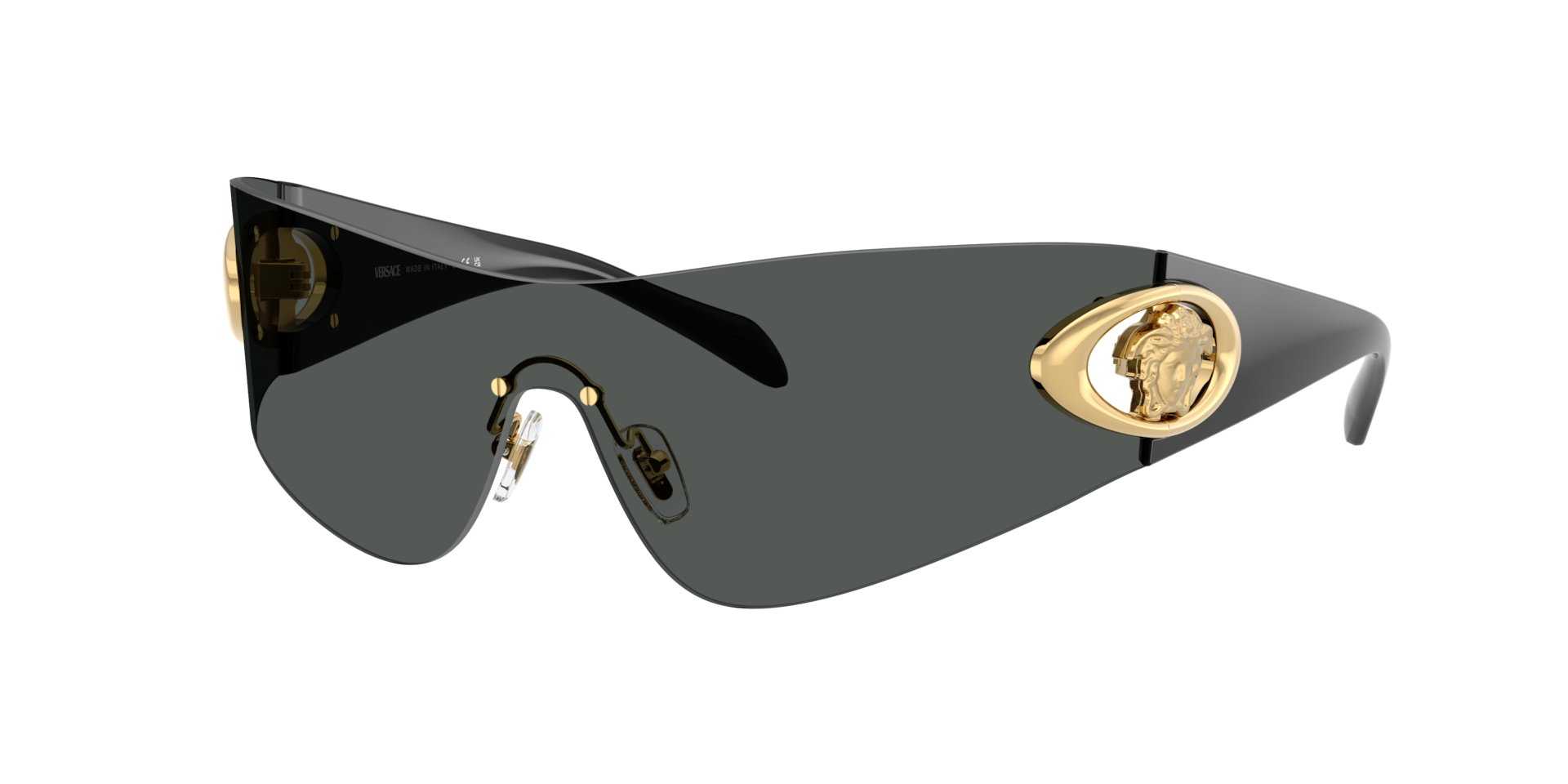 Versace Man Sunglass VE2280 -  Frame color: Dark Grey, Lens color: Dark Grey