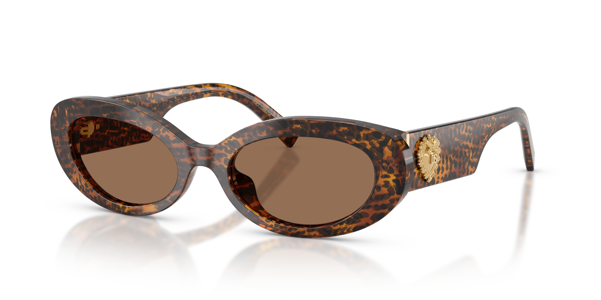 Dolce&Gabbana DG4537 S (53 - 19) with Brown lenses and Brown frame