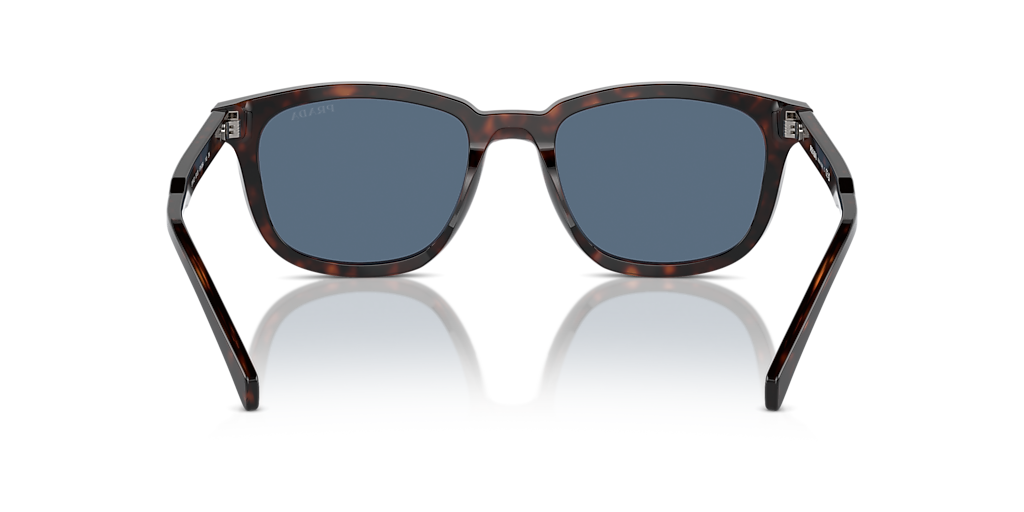 Prada PR A21S M (53 - 20) with Blue lenses and Tortoise frame