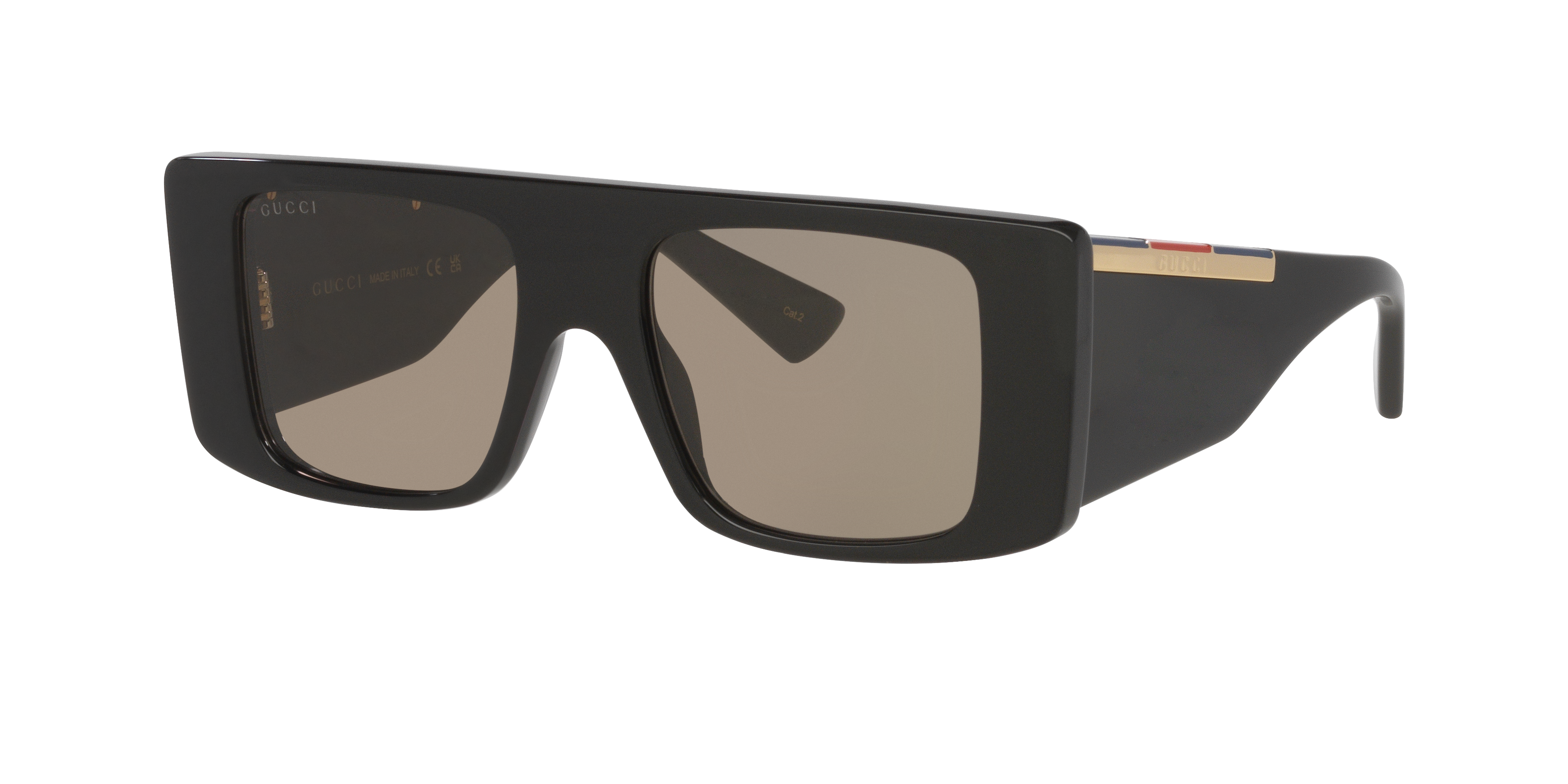 Gucci GG1888S XS (50 - 18) with Brown lenses and Black frame
